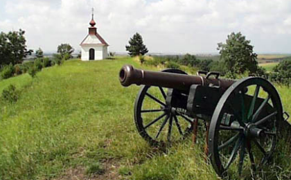 Santon a Mohyla míru u Slavkova - Austerlitz